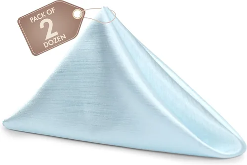 Miniatura 126 de Ultimate Textile -1 docena de servilletas reversibles Shantung Satin - Majestic - Servilletas de tela Majestic de 17 x 17 pulgadas, color marrón