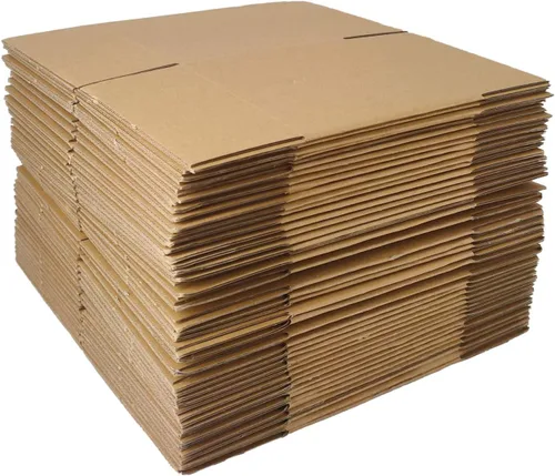 Miniatura 6 de zmybcpack Paquete de 40 cajas de 5x5x5 pulgadas de cartón corrugado para envío - Cajas de envío de cartón corrugado para correo, cajas de embalaje