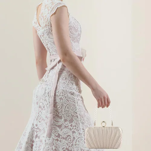 Miniatura 2 de PACETAP Bolso de noche para mujer, bolso de mano, correa de cadena, bolso de hombro para boda, fiesta, cóctel, baile de graduación, cena Chain