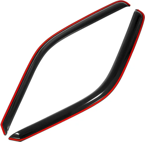 Miniatura 19 de Visor de ventana en canal para Jeep Grand Cherokee WK2 4 puertas SUV 2022, deflector de viento, protector solar y lluvia, adhesivo, a prueba