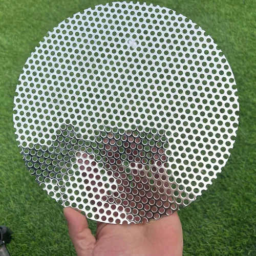 Miniatura 13 de Hojas de metal perforadas - Hojas expandidas y perforadas - Hoja de acero inoxidable perforada - 20GA agujero de 0.2" (aproximadamente 5mm) 11.8" X