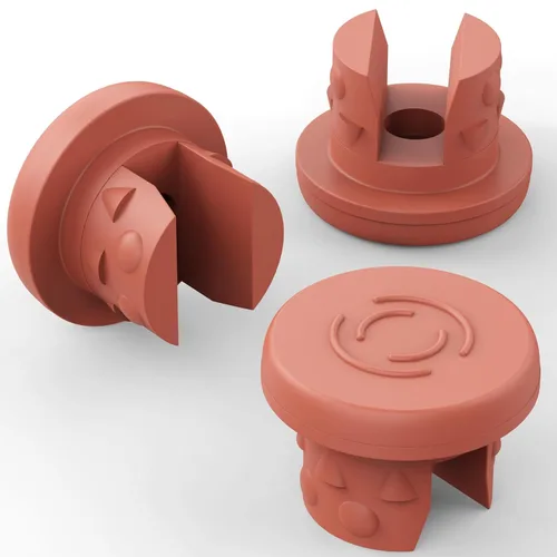 Miniatura 11 de Biomed Solutions - Tapón de goma butílica de 0.787 in con dos patas para liofilización y liofilización, botella de vidrio de liofilización, 100 Negro