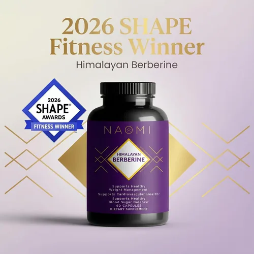 Miniatura 5 de NAOMI Himalayan Berberine 500mg – Apoya la función metabólica saludable y un perfil lipídico equilibrado – HIMABERB® patentado, berberina HCl 97%