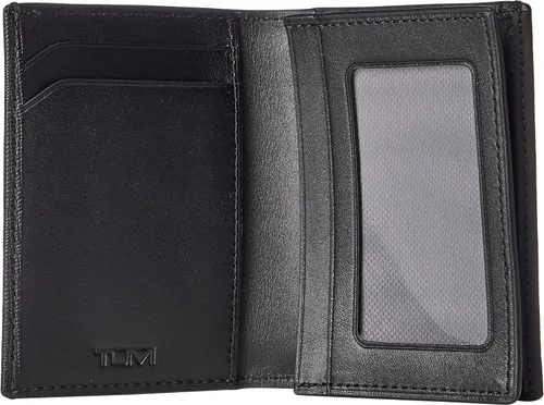 Miniatura 3 de TUMI - Cartera de tarjetas con refuerzo Nassau con bloqueo de identificación RFID para hombres