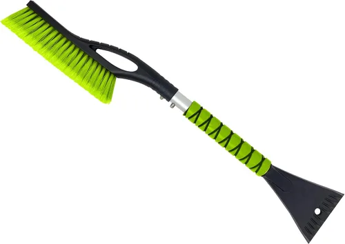Miniatura 11 de Autovir Cepillo de nieve de 27 pulgadas y raspadores de hielo para parabrisas de automóvil (paquete de 3), raspador de ventana con agarre ergonómico