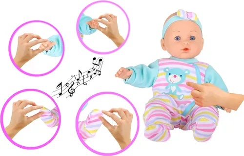 Miniatura 6 de Dream Collection Muñeca Chatter & Coo Boy de 14