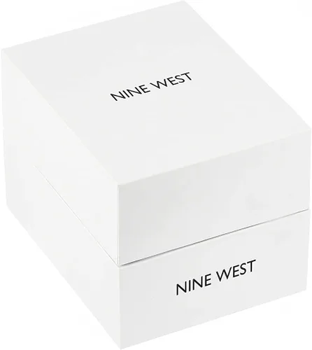 Miniatura 5 de Nine West Reloj de pulsera con detalles de cristal para mujer