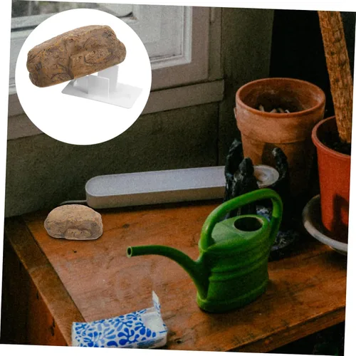 Miniatura 8 de jojofuny Hidden Key Holder outside Fake Rock for Key Hider Large Outdoor Storage