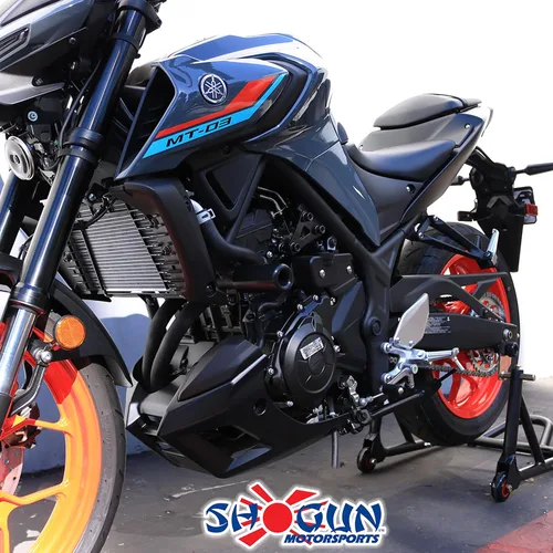 Miniatura 7 de Shogun Yam MT-03 MT 03 MT03 2016 2017 2018 2019 2020 2021 2022 2023 - Deslizadores de marco sin corte negro - 750-6149 - Fabricado en los Estados