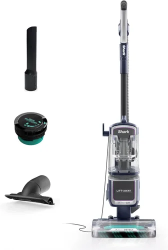 Aspiradora vertical sin bolsa Shark Detect Pro Speed Lift-Away ADV con tecnología DuoClean Detect, antialergénica, Lift-Away y neutralizador de