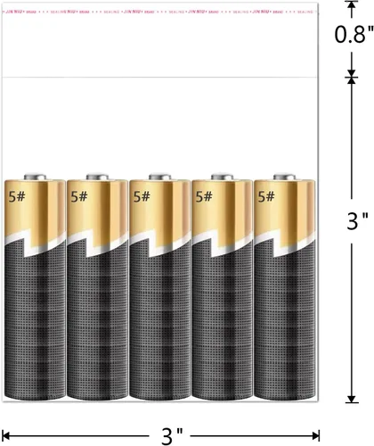 Miniatura 2 de Pequeñas bolsas adhesivas transparentes para violonchelo de 3 x 3 pulgadas, 200 bolsas de celofán con cierre automático de cristal, bolsas