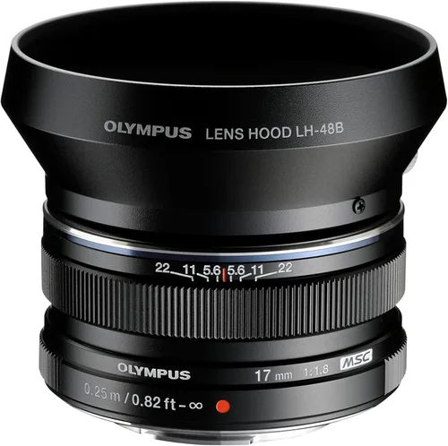 Miniatura 8 de Olympus lente intercambiable F1.8 de 17 milímetros, para microcámaras Olympus, Panasonic Negro