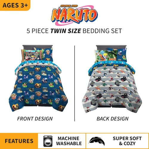 Miniatura 392 de Franco - Juego de edredón y sábanas supersuaves con funda, para niños, 7 piezas, tamaño matrimonial, Five Nights At Freddy's Cinco noches en Freddy's