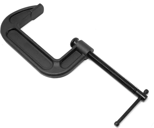 Miniatura 2 de WEN CLC424 Abrazaderas en C de hierro fundido resistentes con apertura de mandíbula de 4 pulgadas y garganta de 2.2 pulgadas, paquete de 2