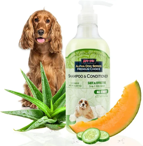 Miniatura 22 de Bright White - Champú y acondicionador natural para perros con aloe vera, juego de champú y acondicionador para perros con pH equilibrado, sin