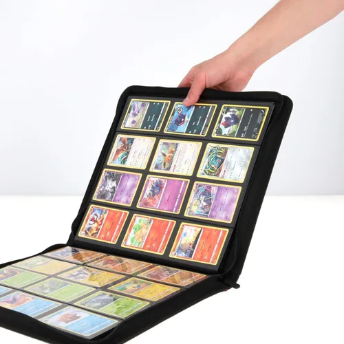 Miniatura 7 de álbumes para tarjetas coleccionables para 12 tarjetas Z-Folio LX, Negro
