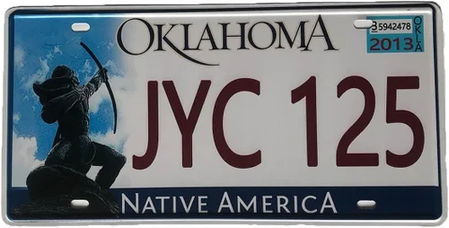 Miniatura 36 de Placa de matrícula de Wyoming de aluminio, placa decorativa de automóvil novedosa, placas de matrícula de 12"x6" para el frente del automóvil, placa