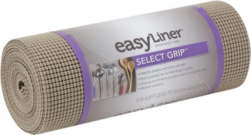 Miniatura 16 de EasyLiner Select Grip Revestimiento para Estantes - Fácil de Instalar y Cortar a Medida - Antideslizante, Sin Adhesivo, Revestimiento para Cajones