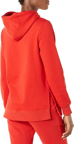 Miniatura 2 de Tienda Essentials - Sudadera tipo túnica de felpa de rizo con capucha para mujer