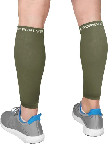 Miniatura 16 de Run Forever Mangas de compresión de pantorrilla para hombres y mujeres, manga de compresión de piernas, calcetines de compresión sin pies