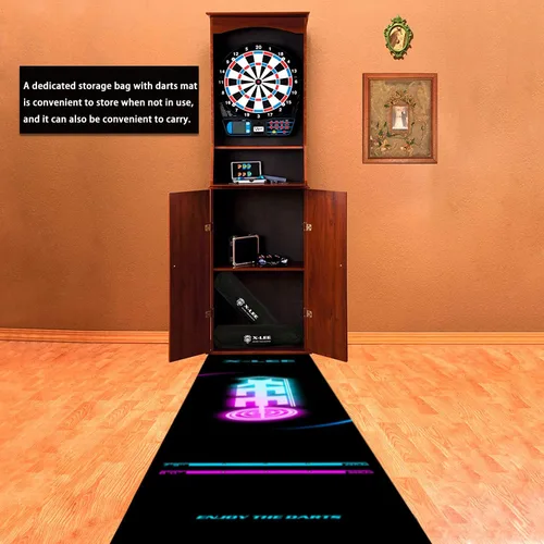Miniatura 7 de WL&ALLEN Alfombrilla de dardos profesional y fresca antideslizante Multicoclour