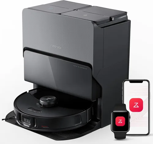 Miniatura 11 de roborock Qrevo - Combo de aspiradora y trapeador de robot delgado, 3.2 in, tecnología de detección 3D, reconocimiento avanzado de obstáculos