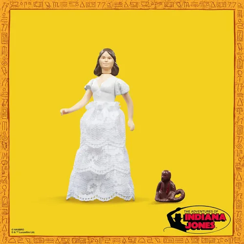 Miniatura 3 de Indiana Jones and The Raiders of The Lost Ark Retro Collection Marion Ravenwood, juguete de 3.75 pulgadas para niños a partir de 4 años