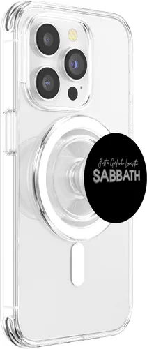 Miniatura 3 de Just a Girl who Loves the Sabbath. 7th Day Sabbath Keeper PopSockets MagSafe PopGrip for iPhone