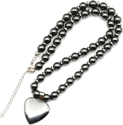 Miniatura 21 de Colgante de corazón de aventurina natural, Collar de cuentas de aventurina genuina, Collar de piedra verde, Collar de piedras preciosas, Cuentas