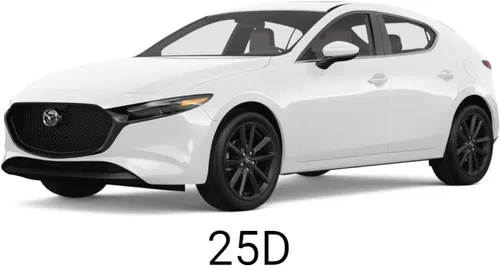 Miniatura 2 de Auto Paint Depot The EXACT MATCH Paint For Mazda 25D Snowflake White Pearl Tricoat - 0.5oz con transparente.