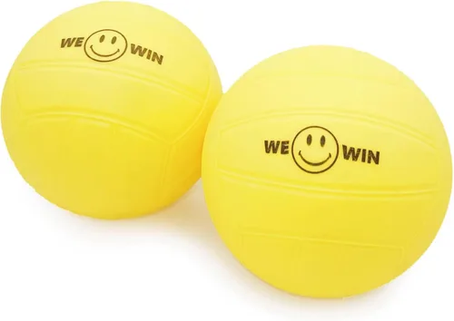 Bolas de repuesto de Spike, bolas de juego de red redonda, pelota de rebote fuerte, pelota de goma suave amarilla de 3.5 pulgadas, bolas