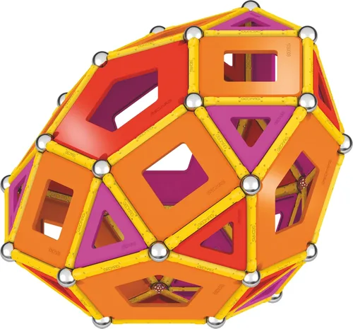 Miniatura 10 de Geomag Supercolor Juguetes Magnéticos para Niños de 5+ Años, 35 Piezas de Imanes Educativos STEM para Niños - Bloques Magnéticos Hechos en Suiza