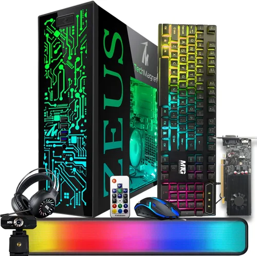 Miniatura 10 de TechMagnet PC de escritorio para juegos, Intel i7 6ª generación, Zeus Pro 4, GT 1030, ARGB de RAM de 16 GB, SSD de 1 TB + disco duro de 4 TB
