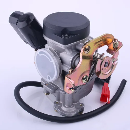 Miniatura 4 de Glixal GY6 50cc 60cc 80cc 100cc CVK Carburador con choque electrónico para la 139QMB 139QMA Scooter china ciclomotor ATV Go-Kart, 20mm