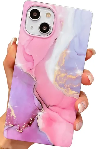 Miniatura 11 de Elegante concha de madre perla compatible con iPhone 13 Pro de 6.1 pulgadas, estuche de borde rectangular, elegante y delgado, con perla de abulón