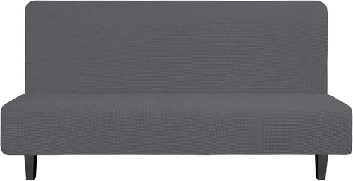 Miniatura 31 de Easy-Going - Funda elástica para futón, cubierta para sofá cama sin brazos, protector de muebles sin reposabrazos con parte inferior elástica