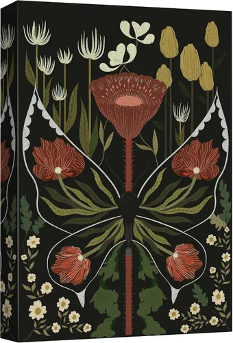 Miniatura 8 de SIGNFORD Lienzo impreso para pared, acuarela, floral, retro, abstracto, naturaleza, desierto, ilustraciones florales botánicas, arte moderno