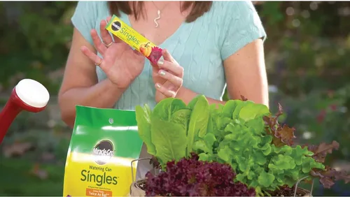 Miniatura 2 de Miracle-Gro - Regadera individual para alimento vegetal soluble para plantas, incluye 24 paquetes premedidos