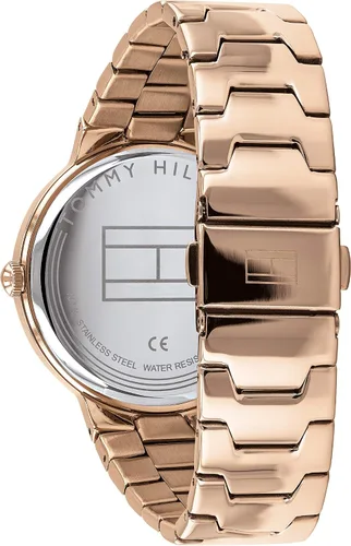 Miniatura 3 de Tommy Hilfiger Reloj multifunción de cuarzo de acero inoxidable y pulsera para mujer color clavel modelo 1782076 Carnation Reloj de cuarzo