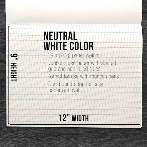 Miniatura 8 de U.S. Art Supply Juego de 35 bolígrafos de caligrafía de escritura con bloc de papel de práctica caligráfica de 9 x 12 pulgadas, 2 paquetes y 2