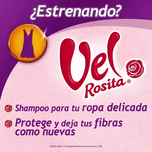 Miniatura 5 de Detergente Liquido para Ropa Vel Rosita Delicada 15.2 fl oz