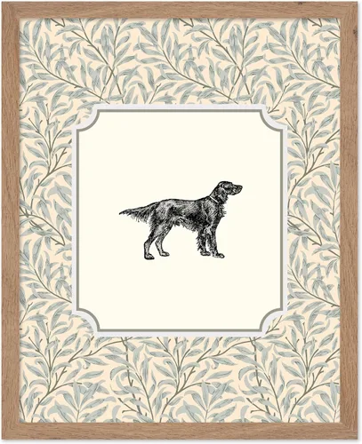 Miniatura 37 de Poster Master Póster Vintage de Cocker Spaniel Inglés - Impronta Retro de Perro - Arte Floral - Arte de Cachorros - Arte para Amantes de Animales