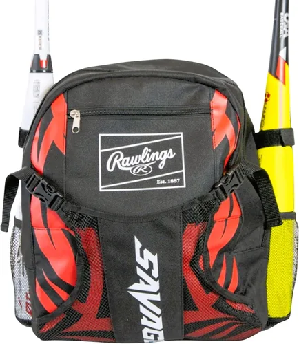 Miniatura 11 de Rawlings SAVAGE Mochila Bolsa para Equipos T-Ball/Béisbol Juvenil y Softbol Múltiples Estilos