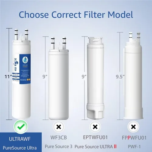 Miniatura 2 de Repuesto para filtro de agua de refrigerador Frigidaire ULTRAWF, Pure Source Ultra, Kenmore 9999, 469999, 46-9999, A0094E28261 - Paquete de 1