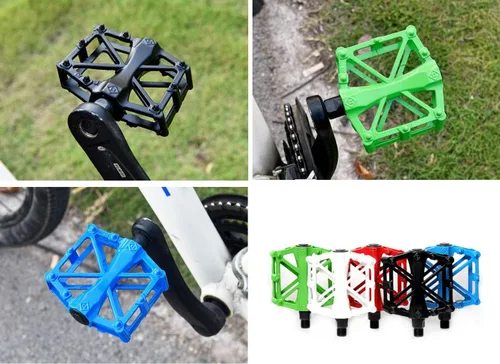 Miniatura 2 de Free-fly Bicycle Pedal - Aluminum Bearing Bike Pedals with 16 Anti-Skid Pins - Lightweight Platform Pedals - Universal 9/16" Bike Pedal for Mountain