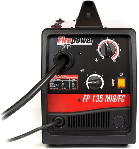 Miniatura 4 de FIREPOWER 1444-0326 FP 135 Sistema de Soldadura 2 en 1 MIG y con Núcleo de Flujo, Salida Máxima de 135 Amperios, Grosor Máximo de Placa de 1/4