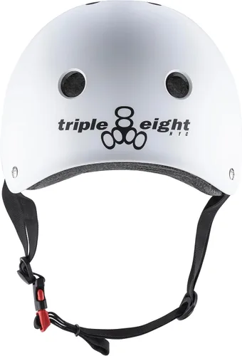 Miniatura 45 de Triple Eight Casco de bicicleta y monopatín con doble certificación Gun Matte
