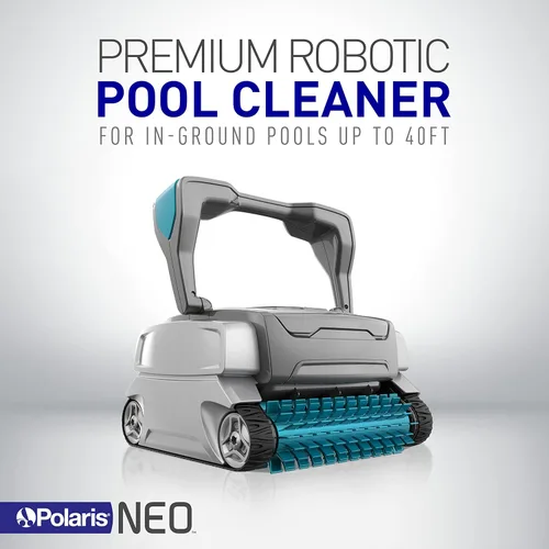 Miniatura 3 de Polaris Neo - Limpiador robótico para piscina, aspiradora automática para piscinas enterradas de hasta 40 pies, aspiradora de pared con fuerte