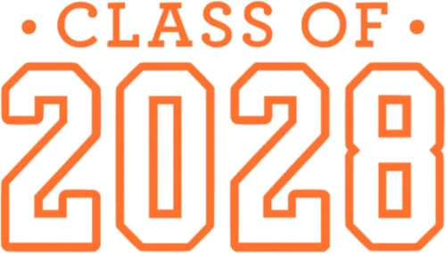 Miniatura 21 de Class of 2028 Iron On Decal, Senior Class Shirt Patch, Heat Transfer, HTV Graphic Tshirt Sticker, DIY Crafts, Pick Size Color, Iron-On Almost Gold