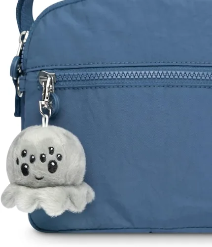 Miniatura 2 de TeeTurtle - Llavero de peluche (araña gris feliz)